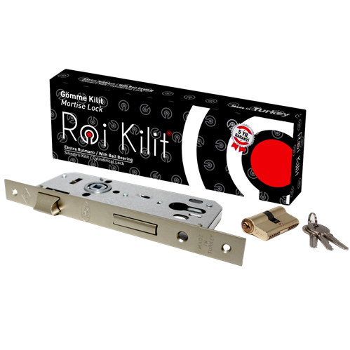 ROİ BARELLİ ODA KAPI KİLİDİ 40X23 KROM